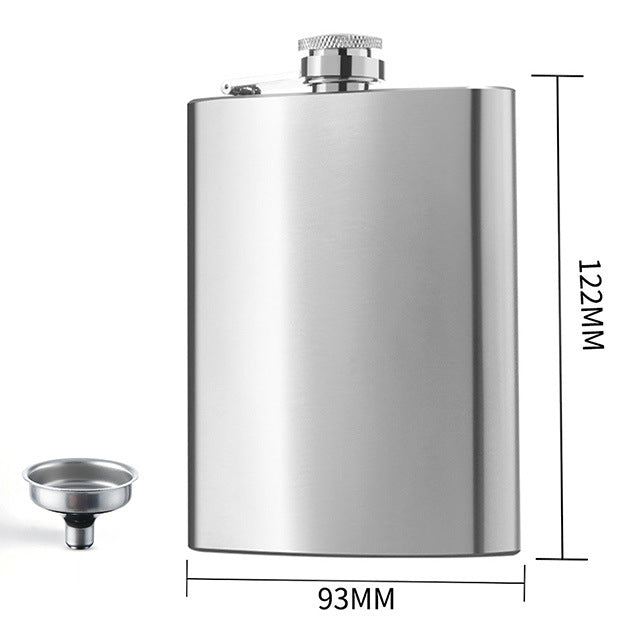 Twotrees 8 Packs 8OZ Stainless Steel Hip Flasks