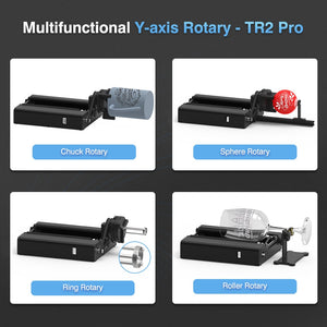 Twotrees TR2 PRO Rotary Attachment MIN 1 DIA Engraving For Laser Engraver