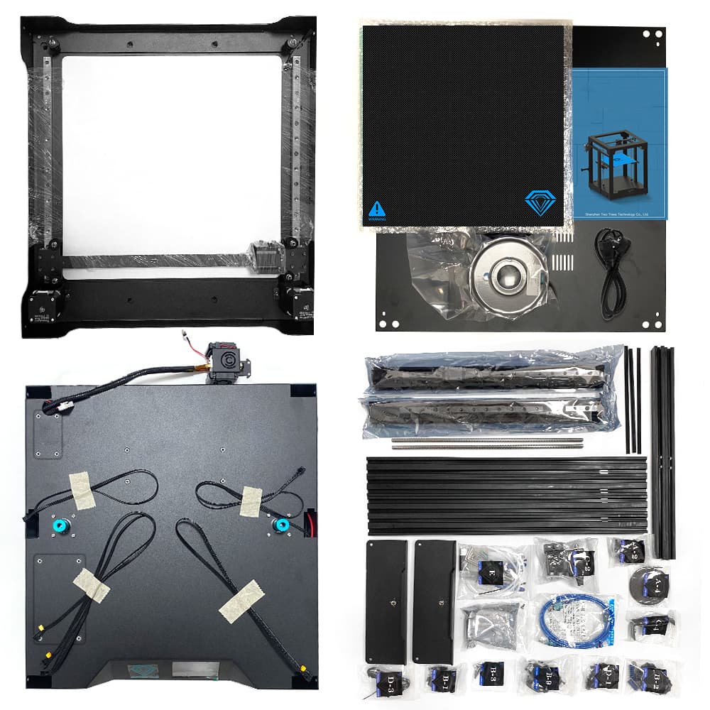 SP-5 3D Printer Two Trees Packing List